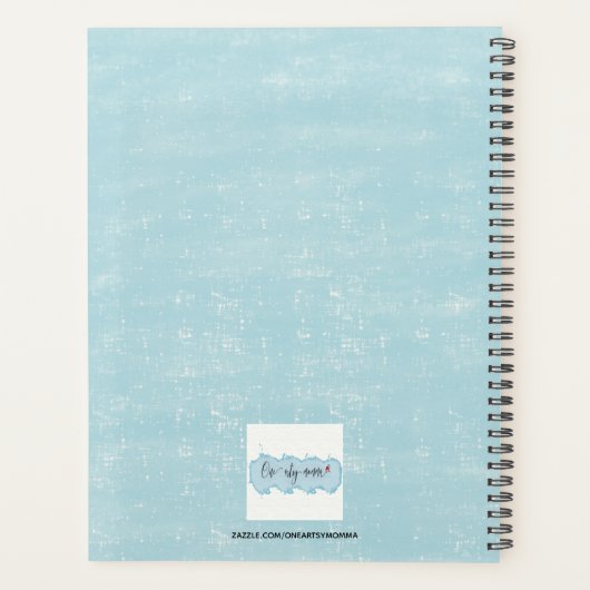 Schattig Panda Beer Planner (Achterkant)