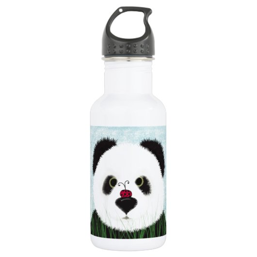 Schattig Panda Beer Waterfles (Voorkant)