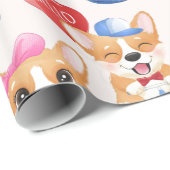 schattig papperig cadeaupapier (Rol Hoek)