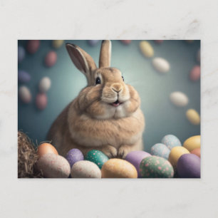 Schattig Pasen Briefkaart
