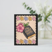 Schattig Pasen Briefkaart (Staand voorkant)