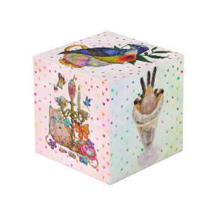 Schattig Pastel Kubus