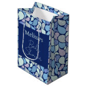 Schattig Pastel Zeemeermin Traan Drop Girly Ocean  Medium Cadeauzakje (Voorkant Gekanteld)