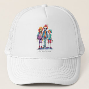 Schattig Pastel Zombie Trio - Schattige Halloween Trucker Pet