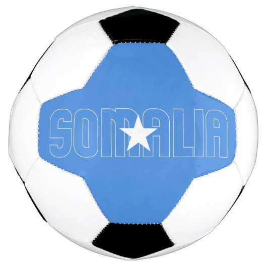 Schattig patriotticum voor Somalië Voetbal (Voorkant)