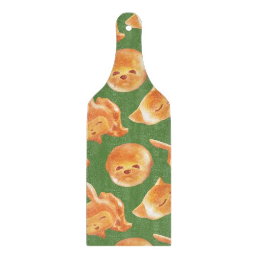 Schattig patroon van gebroken brood snijplank (Voorkant)