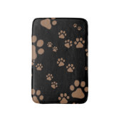 Schattig Pauw Print Patroon Badmat (Voorkant Verticaal)