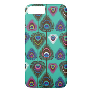 schattig pekelvederpatroon 	iPhone 8 plus / 7 plus hoesje