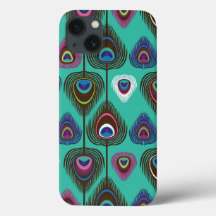 schattig pekelvederpatroon iPhone 13 hoesje
