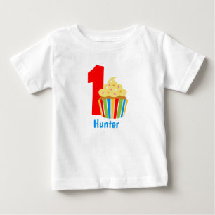 schattig persoonlijk eerste verjaardag T-shirt cup