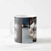 Schattig Perzisch Kat van de Himalaya Koffiemok (Voorkant links)