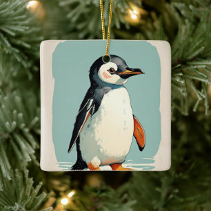 Schattig pinguïn Ornament