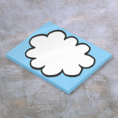 Schattig Plezierig Modern Eenvoudig Gedachtenwolk Post-it® Notes