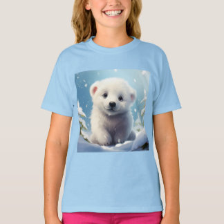 Schattig Polar Beer T Shirt - Schattige dierlijke
