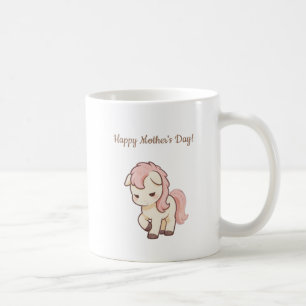 Schattig Pony Grapje Sorry dat ik een beetje een b Koffiemok