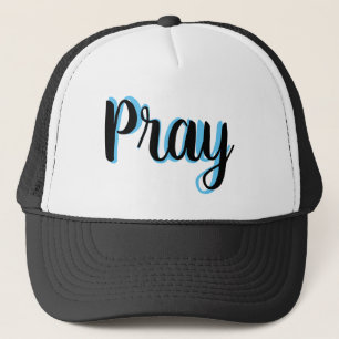 schattig PRAY-lettertype Trucker Hat Pet