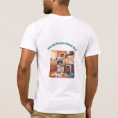 Schattig Raccoon Bakery Chef T-shirt (Achterkant)