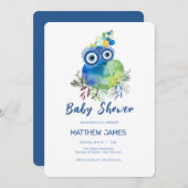 Schattig Red de Planeet Kleine Jongen Kaart (Voorkant / Achterkant)