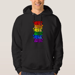 Schattig regenboog Australisch vee Gay Pride LGBT  Hoodie