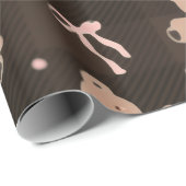 Schattig retro cadeaupapier (Rol Hoek)