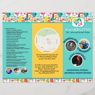 Schattig retro cartoon bloemendesign flyer sjabloo