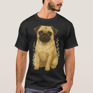 Schattig Reuzenpug Charm T-shirt