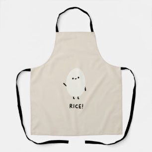 schattig rijst karakter minimaal kawaii grappige r schort