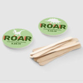 Schattig Roar Dinosaurus Baby shower Handwaaier (Niet-gemonteerd)