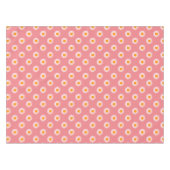 Schattig roze Boho Daisy Tafelkleed (Voorkant (Horizontaal))