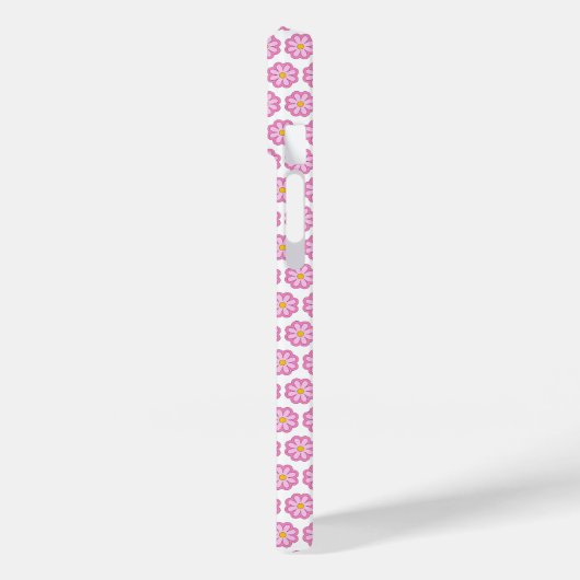 Schattig roze Daisy Bloem Case-Mate iPhone Case (Achterkant / Links)