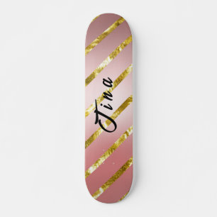 schattig roze glitterskateboard skateboard