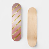 schattig roze glitterskateboard skateboard (Voorkant)