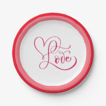 Schattig Roze Liefdesstijlontwerp