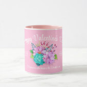 schattig roze valentijn mok (Midden)
