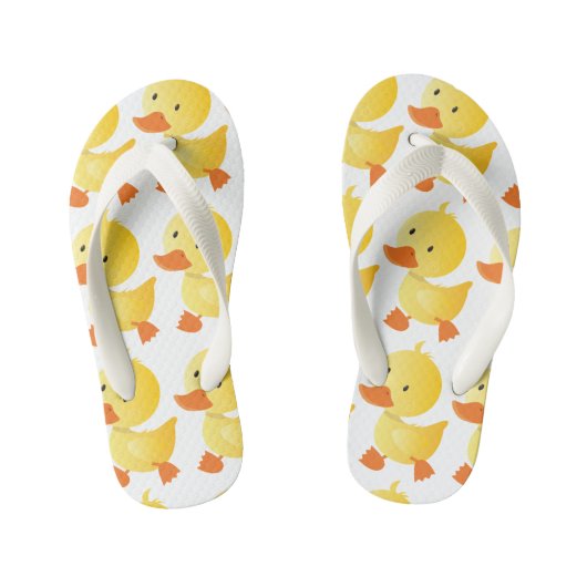 Schattig Rubber Ducky Kinder Teenslippers (Voetbed)