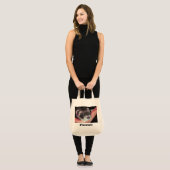 Schattig Sable Ferret Foto Tote Bag (Voorkant (model))
