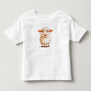 🐑 Schattig Schaap Boerderij Dier Kinderen Outfit  Kinder Shirts