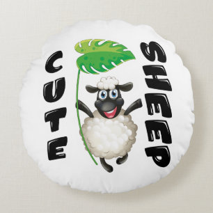 SCHATTIG SCHAAP ROND KUSSEN