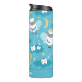 Schattig Schaap Tand Fairy Tandarts Hygiënist Thermosbeker (Geroteerd rechts)