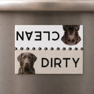 Schattig Schoon Vies Chocolade Lab Wasmachine Heri Magneet