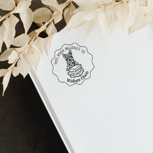 Schattig Schots Terrier Hondenboek Rubberstempel