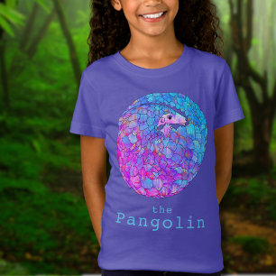 Schattig Schubdier Kleurrijk Dier Kunst T-shirt