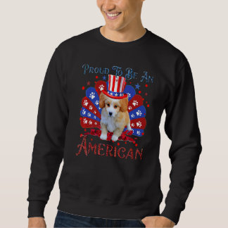 Schattig Shih Poo Amerikaanse vlag Gelukkig 4th va Trui