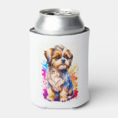 Schattig Shih Tzu Blikjeskoeler (Blikje Voorkant)