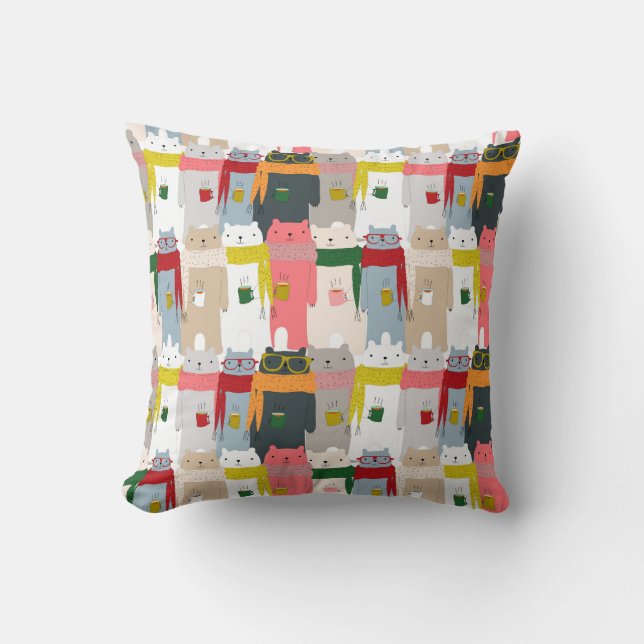 Schattig Sierkussen Beren (Voorkant)