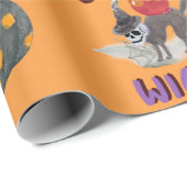 Schattig Sinaasappels Laten we ondeugend worden Tr Cadeaupapier (Rol Hoek)