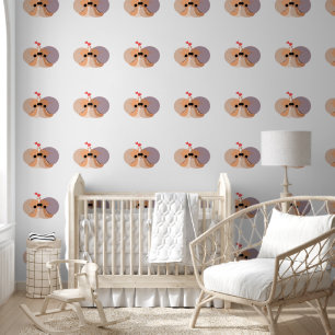 Schattig Slakkenkoppel Behang