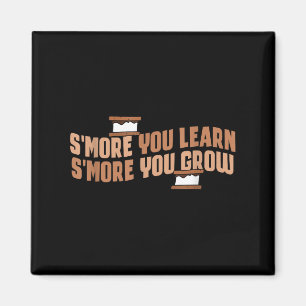 Schattig Smore Je Leert Smore Je Groeit Motivatie Magneet