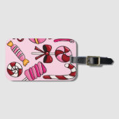 Schattig Snoep Bagagelabel (Voorkant (horizontaal))