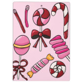 Schattig Snoep Klembord (Achterkant)